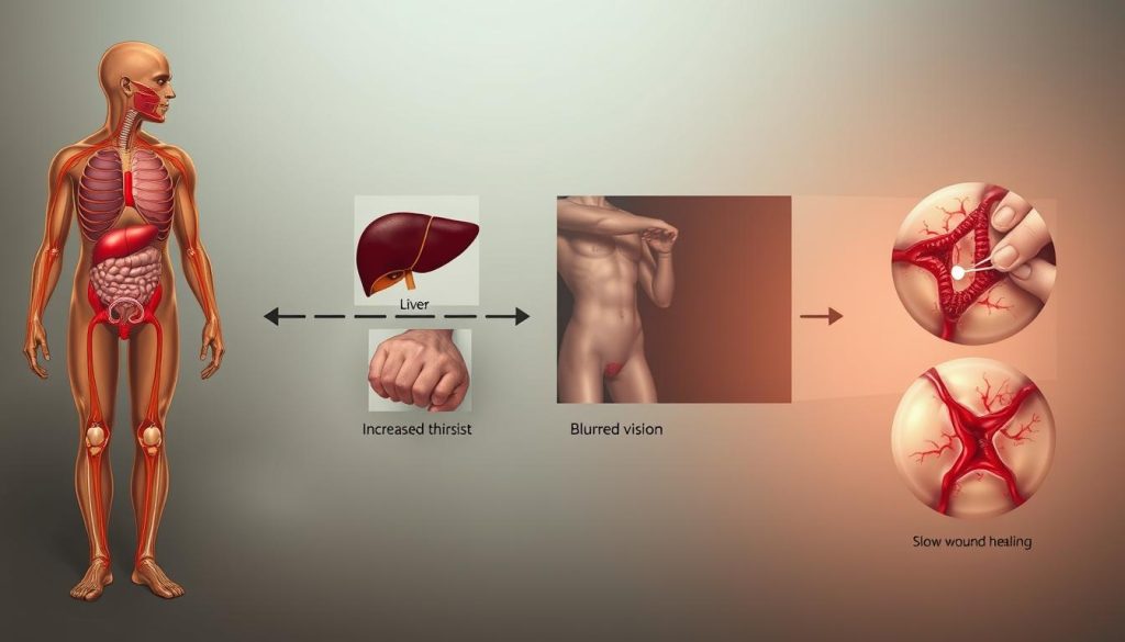 Progression of high blood sugar symptoms Progression of high blood sugar symptoms