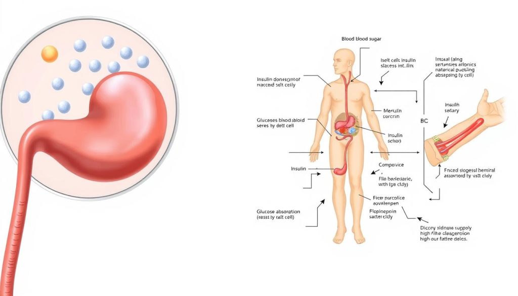 Understanding blood glucose and insulin process